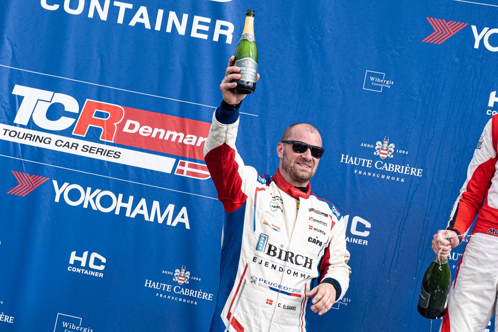Casper Elgaard tog endnu en topplacering til Brian Madsen Sport og Peugeot
(Foto: Boxengasse)